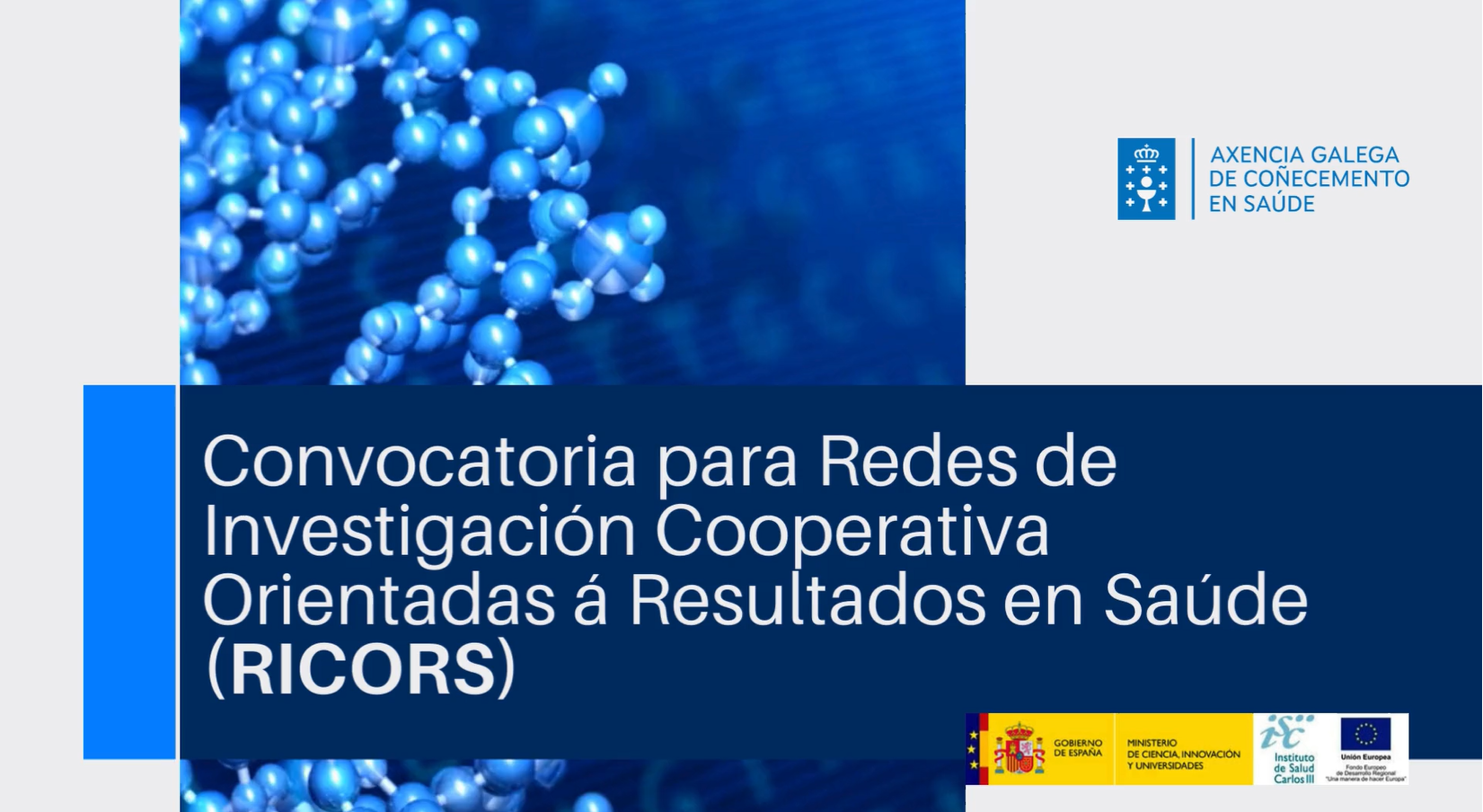 Visor Vídeo Convocatoria RICORS 2024