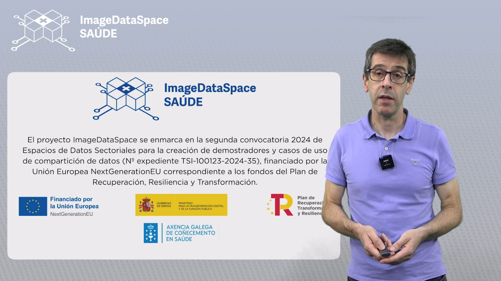 Visor Descripción do proxecto ImageDataSpace
