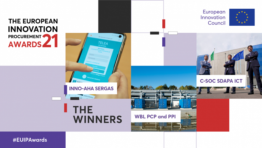 Visor Gañadores I Premio Europeo de Contratación Pública de Innovación