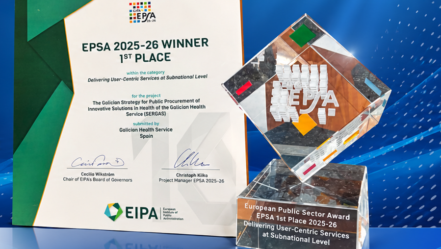 Visor Gañadores dos European Public Sector Awards 2025-26